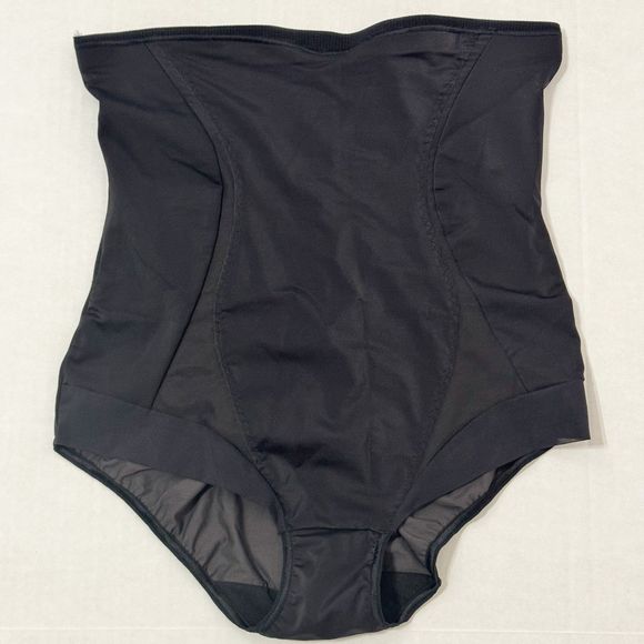 Maidenform Flexees NWOB Sz XL Black Cool Comfort Firm Control Hi Waist Brief - Picture 9 of 13